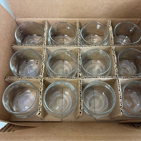 Princess House Roly Poly Cocktail Punch Cups 12 In Box - Picture 11 of 12